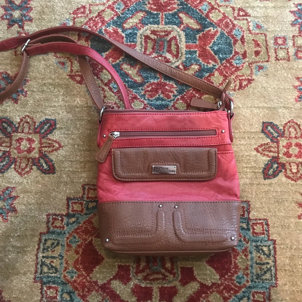 NWOT Leather Crossbody Bag